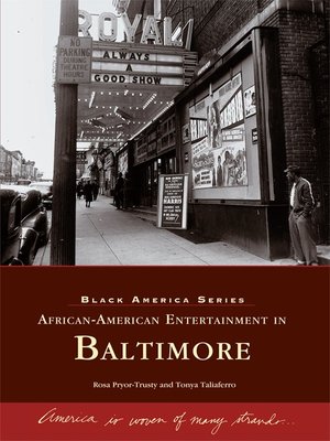 cover image of African-American Entertainment in Baltimore